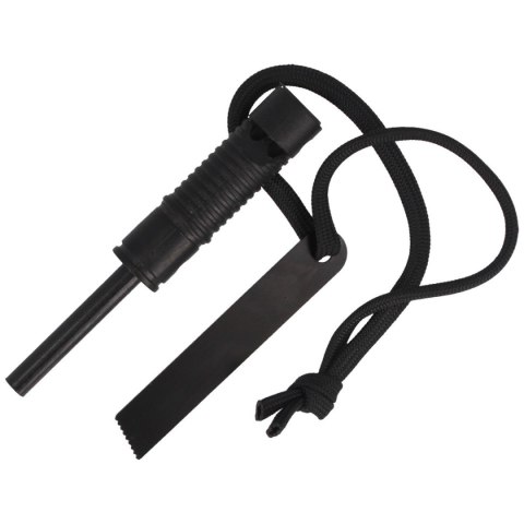 Krzesiwo z gwizdkiem Barbaric Fire Starter Black (33286) Krzesiwo z gwizdkiem Barbaric Fire Starter Black (33286)
