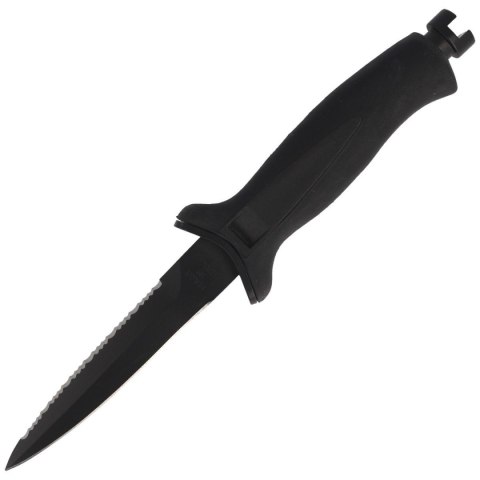Nóż nurkowy MAC Aquatys 11 2 Black PP/TPE, Idroglider Gold Black W 1.4116 (AQT12ST-2.N) Nóż nurkowy MAC Aquatys 11 2 Black PP/TPE, Idroglider Gold Black W 1.4116 (AQT12ST-2.N)