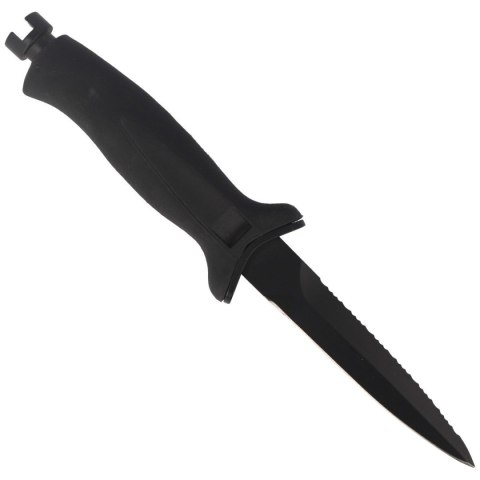 Nóż nurkowy MAC Aquatys 11 2 Black PP/TPE, Idroglider Gold Black W 1.4116 (AQT12ST-2.N) Nóż nurkowy MAC Aquatys 11 2 Black PP/TPE, Idroglider Gold Black W 1.4116 (AQT12ST-2.N)