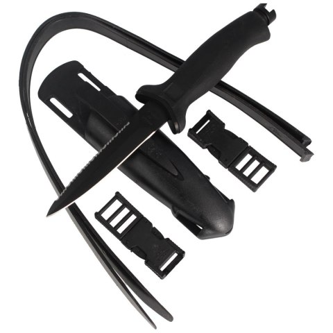 Nóż nurkowy MAC Aquatys 11 2 Black PP/TPE, Idroglider Gold Black W 1.4116 (AQT12ST-2.N) Nóż nurkowy MAC Aquatys 11 2 Black PP/TPE, Idroglider Gold Black W 1.4116 (AQT12ST-2.N)
