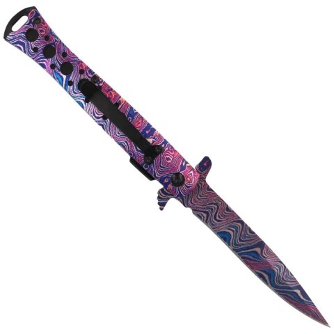 Nóż składany Herbertz CJH Italian Stiletto Colorful Steel, Colorful 420 (584713 - 10000360)