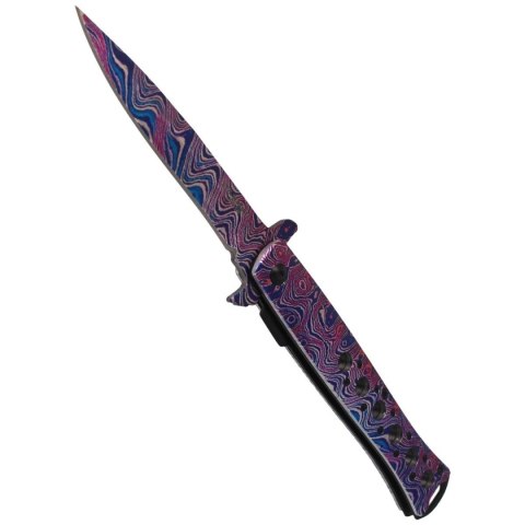 Nóż składany Herbertz CJH Italian Stiletto Colorful Steel, Colorful 420 (584713 - 10000360)