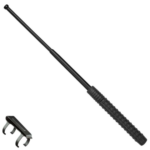 Pałka teleskopowa hartowana ESP 18'' z klipsem (ExB-18H-BK BC-01) Pałka teleskopowa hartowana ESP 18'' z klipsem (ExB-18H-BK BC-01)