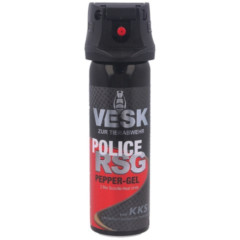 Gaz pieprzowy KKS VESK RSG Police Gel 2mln SHU, Stream 63ml (12063-G) Gaz pieprzowy KKS VESK RSG Police Gel 2mln SHU, Stream 63ml (12063-G)