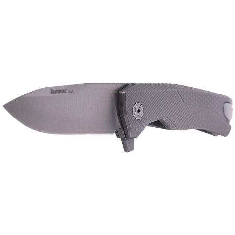 Nóż składany LionSteel ROK Grey Titanium, Satin M390 by Molletta (ROK G) Nóż składany LionSteel ROK Grey Titanium, Satin M390 by Molletta (ROK G)