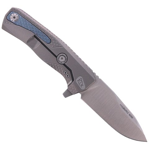 Nóż składany LionSteel ROK Grey Titanium, Satin M390 by Molletta (ROK G) Nóż składany LionSteel ROK Grey Titanium, Satin M390 by Molletta (ROK G)