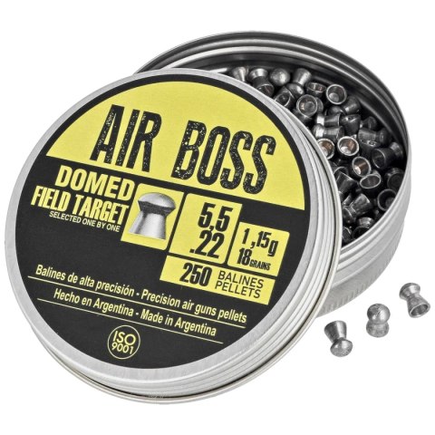 Śrut Apolo Air Boss Domed Field Target 5.5 mm, 250 szt. 1.15g/18.0gr (30203) Śrut Apolo Air Boss Domed Field Target 5.5 mm, 250 szt. 1.15g/18.0gr (30203)