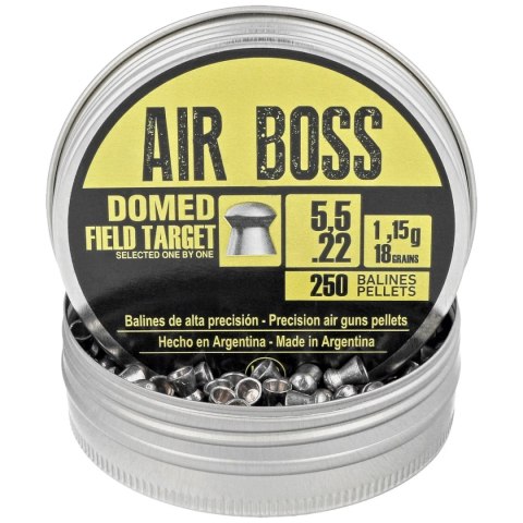 Śrut Apolo Air Boss Domed Field Target 5.5 mm, 250 szt. 1.15g/18.0gr (30203) Śrut Apolo Air Boss Domed Field Target 5.5 mm, 250 szt. 1.15g/18.0gr (30203)