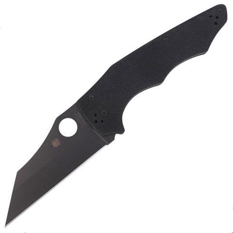 Nóż składany Spyderco YoJumbo G-10 Black, Black Blade Plain CPM S30V (C253GPBBK) Nóż składany Spyderco YoJumbo G-10 Black, Black Blade Plain CPM S30V (C253GPBBK)