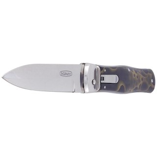 Nóż sprężynowy Mikov Predator Green Raffir, Mirror N690 (241-BRa-1/KP GREEN)