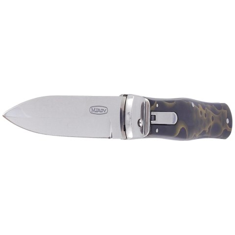 Nóż sprężynowy Mikov Predator Green Raffir, Mirror N690 (241-BRa-1/KP GREEN) Nóż sprężynowy Mikov Predator Green Raffir, Mirror N690 (241-BRa-1/KP GREEN)