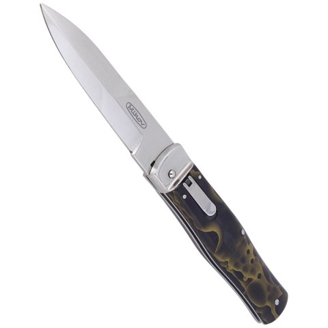 Nóż sprężynowy Mikov Predator Green Raffir, Mirror N690 (241-BRa-1/KP GREEN) Nóż sprężynowy Mikov Predator Green Raffir, Mirror N690 (241-BRa-1/KP GREEN)