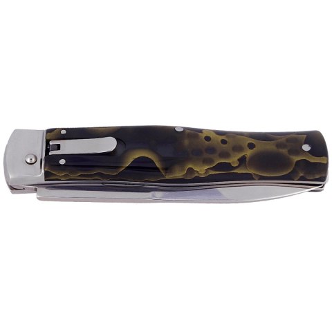 Nóż sprężynowy Mikov Predator Green Raffir, Mirror N690 (241-BRa-1/KP GREEN) Nóż sprężynowy Mikov Predator Green Raffir, Mirror N690 (241-BRa-1/KP GREEN)