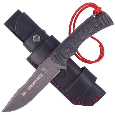 Nóż Muela Full Tang Micarta Black 130mm (CRUSADER-13M.N) Nóż Muela Full Tang Micarta Black 130mm (CRUSADER-13M.N)