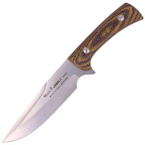Nóż Muela Jabali Brown Micarta, Satin 170mm (JABALI-17G) Nóż Muela Jabali Brown Micarta, Satin 170mm (JABALI-17G)