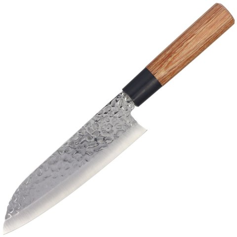 Nóż Tsubazo Santoku Pakka Wood, Tsuchime Daido 1K6 (340218) Nóż Tsubazo Santoku Pakka Wood, Tsuchime Daido 1K6 (340218)