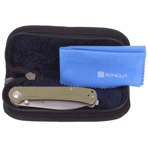 Nóż składany Sencut Scepter Olive Micarta, Stonewashed 9Cr18MoV (SA03E) Nóż składany Sencut Scepter Olive Micarta, Stonewashed 9Cr18MoV (SA03E)