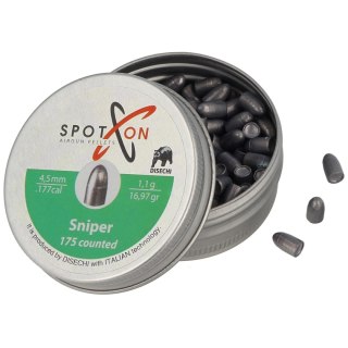 Śrut Spoton Sniper 4.5 mm, 175 szt. 1.10g/16.97gr