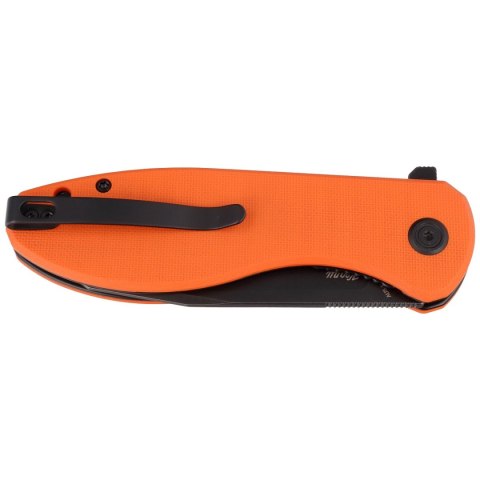 Nóż składany Kubey Knife Master Chief Orange G10, Blackwashed AUS-10 by Keanu Alfaro (KU358E) Nóż składany Kubey Knife Master Chief Orange G10, Blackwashed AUS-10 by Keanu Alfaro (KU358E)