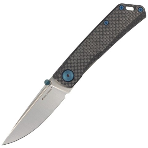 Nóż składany Real Steel Luna Boost Black Carbon Fiber/Titanium, Satin N690 by Poltergeist Works (7076) Nóż składany Real Steel Luna Boost Black Carbon Fiber/Titanium, Satin N690 by Poltergeist Works (7076)