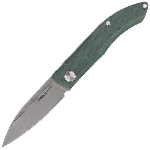Nóż składany Real Steel Stella Green G10, Greywash VG-10 by Poltergeist Works (7054) Nóż składany Real Steel Stella Green G10, Greywash VG-10 by Poltergeist Works (7054)