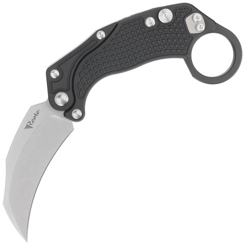 Nóż grawitacyjny Reate EXO-K Gravity Karambit Black Aluminium, Stonewashed N690 Nóż grawitacyjny Reate EXO-K Gravity Karambit Black Aluminium, Stonewashed N690