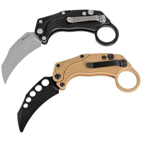 Nóż grawitacyjny Reate EXO-K Gravity Karambit Black Aluminium, Stonewashed N690 Nóż grawitacyjny Reate EXO-K Gravity Karambit Black Aluminium, Stonewashed N690