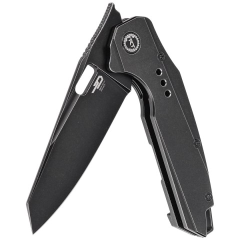 Nóż składany Bestech Nyxie Black Titanium, Black Stonewashed CPM S35VN by Todd Knife and Tool (BT2209B)