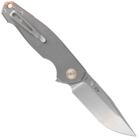 Nóż składany Viper Katla Gray Titanium, Stonewashed M390 by Jesper Voxnæs (V5982TI) Nóż składany Viper Katla Gray Titanium, Stonewashed M390 by Jesper Voxnæs (V5982TI)