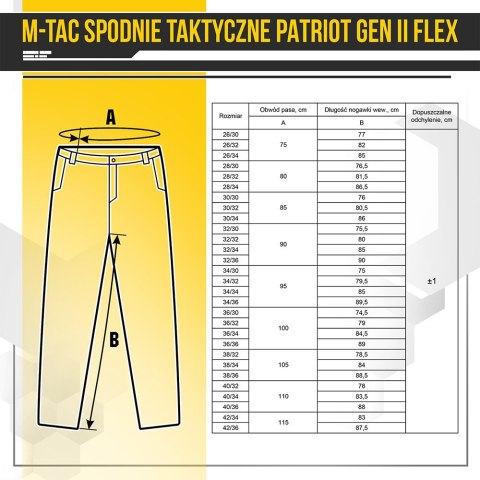 Spodnie taktyczne M-Tac Patriot Gen II Flex Army Olive (20056862) Spodnie taktyczne M-Tac Patriot Gen II Flex Army Olive (20056862)