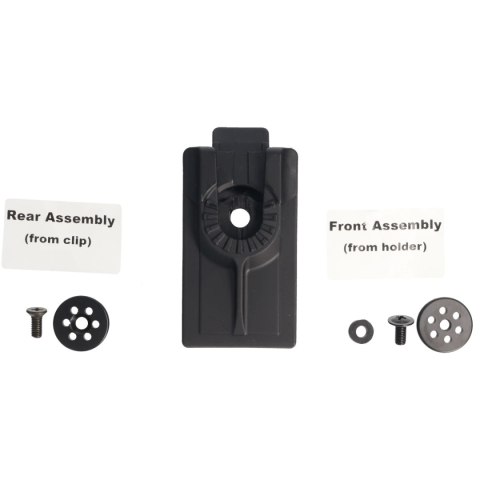 Mocowanie na pas ESP Roto 360° Belt Clip z Quick Change, wsuwane (UBC-05A BK) Mocowanie na pas ESP Roto 360° Belt Clip z Quick Change, wsuwane (UBC-05A BK)