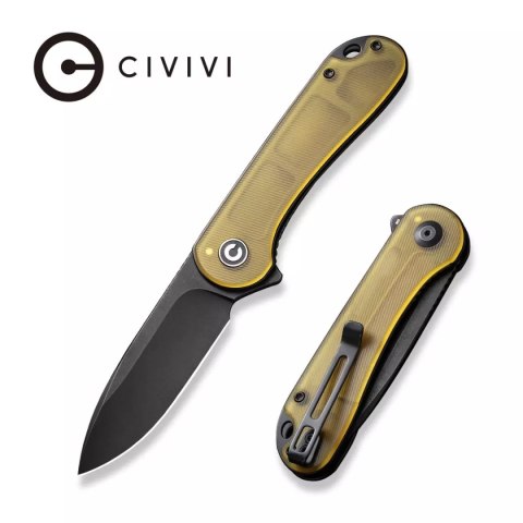 Nóż składany Civivi Elementum Flipper Bead Blasted Ultem, Black Stonewashed D2 (C907A-5) Nóż składany Civivi Elementum Flipper Bead Blasted Ultem, Black Stonewashed D2 (C907A-5)