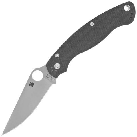 Nóż składany Spyderco Military 2 Black G10, Satin Plain CPM S30V by Sal, Eric Glesser (C36GP2) Nóż składany Spyderco Military 2 Black G10, Satin Plain CPM S30V by Sal, Eric Glesser (C36GP2)