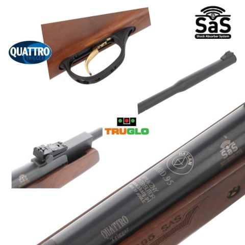 Wiatrówka Hatsan 95 QE, lufa QE 5.5 mm Wiatrówka Hatsan 95 QE, lufa QE 5.5 mm