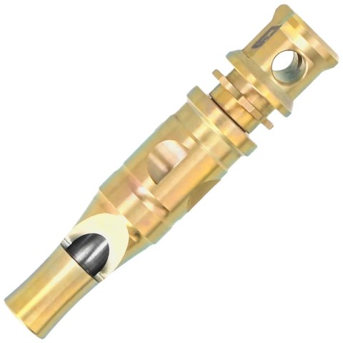 Gwizdek sygnalizacyjny Bestech Whistle Gold Titanium z łańcuszkiem (BM02C) Gwizdek sygnalizacyjny Bestech Whistle Gold Titanium z łańcuszkiem (BM02C)