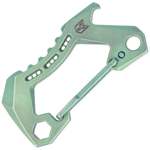 Karabińczyk Bestech Carabiner Green Titanium by Makar (BM15C) Karabińczyk Bestech Carabiner Green Titanium by Makar (BM15C)