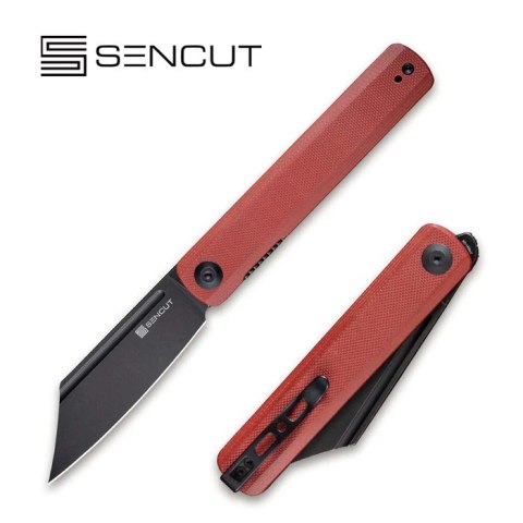 Nóż składany Sencut Bronte Burgundy G10, Black Stonewashed 9Cr18MoV (SA08D) Nóż składany Sencut Bronte Burgundy G10, Black Stonewashed 9Cr18MoV (SA08D)