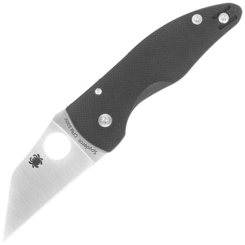 Nóż składany Spyderco MicroJimbo Black G10, Satin CPM S30V Plain by Michael Janich (C264GP) Nóż składany Spyderco MicroJimbo Black G10, Satin CPM S30V Plain by Michael Janich (C264GP)