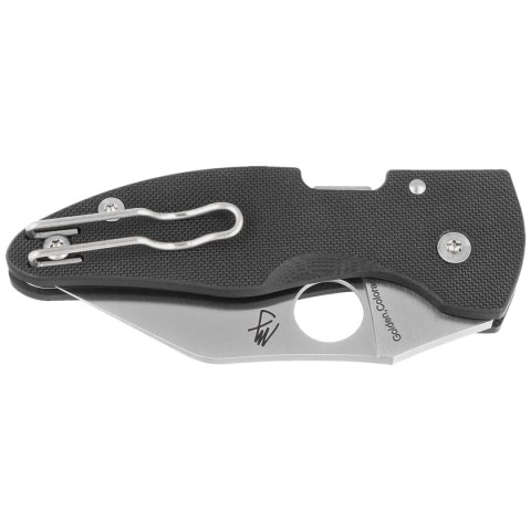 Nóż składany Spyderco MicroJimbo Black G10, Satin CPM S30V Plain by Michael Janich (C264GP) Nóż składany Spyderco MicroJimbo Black G10, Satin CPM S30V Plain by Michael Janich (C264GP)