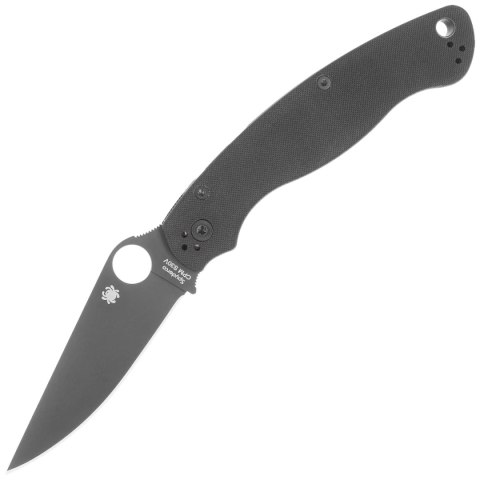 Nóż składany Spyderco Military 2 Black G10, Black DLC CPM S30V by Sal, Eric Glesser (C36GPBK2) Nóż składany Spyderco Military 2 Black G10, Black DLC CPM S30V by Sal, Eric Glesser (C36GPBK2)