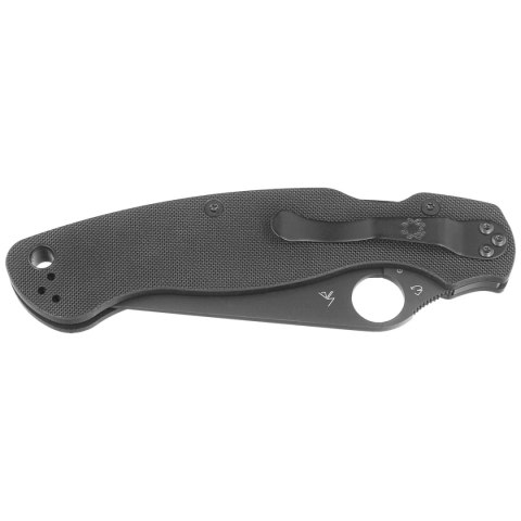 Nóż składany Spyderco Military 2 Black G10, Black DLC CPM S30V by Sal, Eric Glesser (C36GPBK2) Nóż składany Spyderco Military 2 Black G10, Black DLC CPM S30V by Sal, Eric Glesser (C36GPBK2)