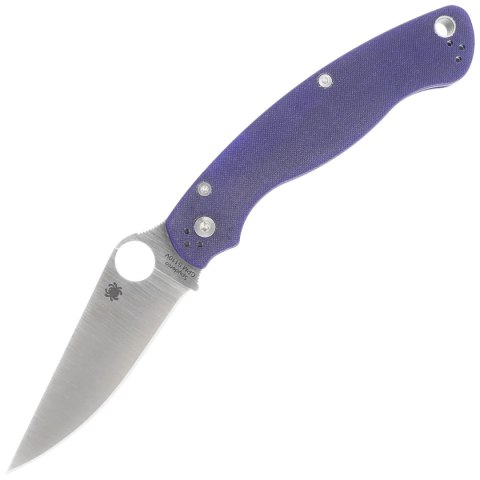 Nóż składany Spyderco Military 2 Dark Blue G10, Satin CPM S110V Plain by Sal, Eric Glesser (C36GPDBL2) Nóż składany Spyderco Military 2 Dark Blue G10, Satin CPM S110V Plain by Sal, Eric Glesser (C36GPDBL2)