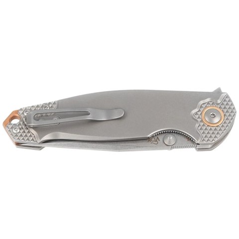Nóż składany Viper Katla Grey Titanium 3D, Stonewashed M390 by Jesper Voxnæs (V5982TI3D) Nóż składany Viper Katla Grey Titanium 3D, Stonewashed M390 by Jesper Voxnæs (V5982TI3D)