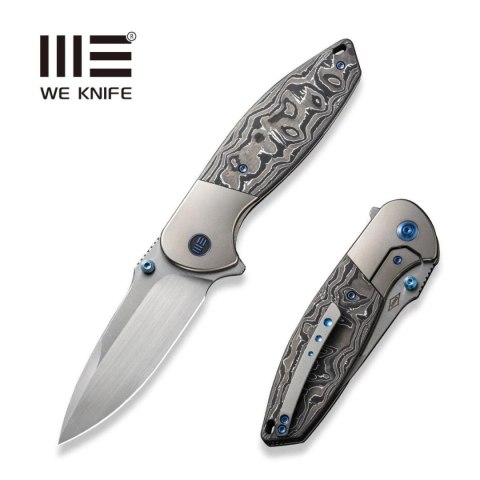 Nóż składany WE Knife Nitro OG Gray Titanium/Aluminium Carbon Fiber, Hand Rubbed Satin CPM 20CV by Peter Carey (WE23035-3) Nóż składany WE Knife Nitro OG Gray Titanium/Aluminium Carbon Fiber, Hand Rubbed Satin CPM 20CV by Peter Carey (WE23035-3)