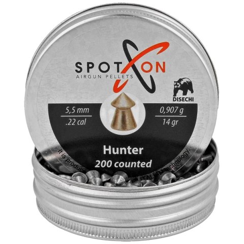 Śrut Spoton Hunter 5.5 mm, 200 szt. 0,907g/14,0gr Śrut Spoton Hunter 5.5 mm, 200 szt. 0,907g/14,0gr