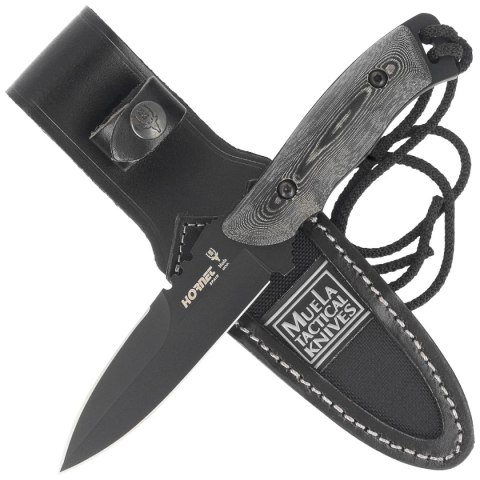 Nóż Muela Hornet-10N Gray Micarta, Black X50CrMoV15 Nóż Muela Hornet-10N Gray Micarta, Black X50CrMoV15