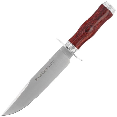Nóż Muela Urial-19CO Cocobolo Wood, Satin X50CrMoV15 Nóż Muela Urial-19CO Cocobolo Wood, Satin X50CrMoV15
