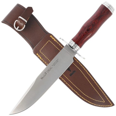 Nóż Muela Urial-19CO Cocobolo Wood, Satin X50CrMoV15 Nóż Muela Urial-19CO Cocobolo Wood, Satin X50CrMoV15