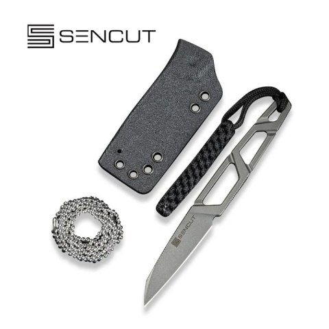 Nóż Sencut Texo Neck Knife Skeletonized, Stonewashed 9Cr18MoV by Ostal Hel (S23095-2) Nóż Sencut Texo Neck Knife Skeletonized, Stonewashed 9Cr18MoV by Ostal Hel (S23095-2)