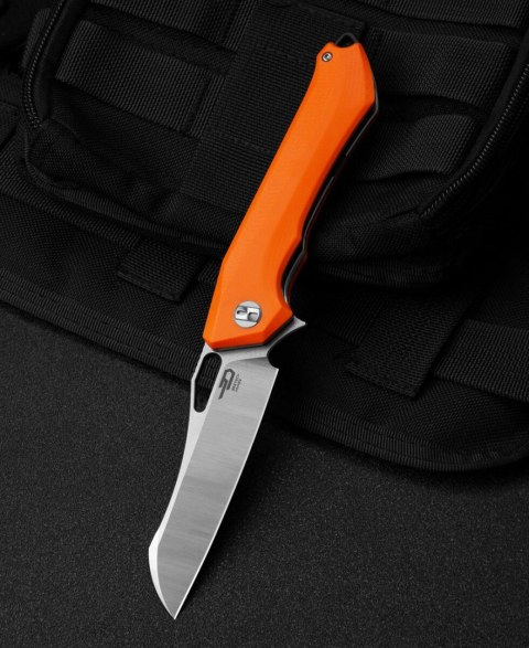 Nóż składany Bestech Platypus Orange G10, Stonewashed/Satin D2 (BG28B) Nóż składany Bestech Platypus Orange G10, Stonewashed/Satin D2 (BG28B)